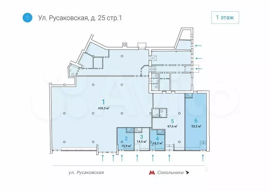 Аренда ПСН 13 м у м. Сокольники на трафике - Фото 0