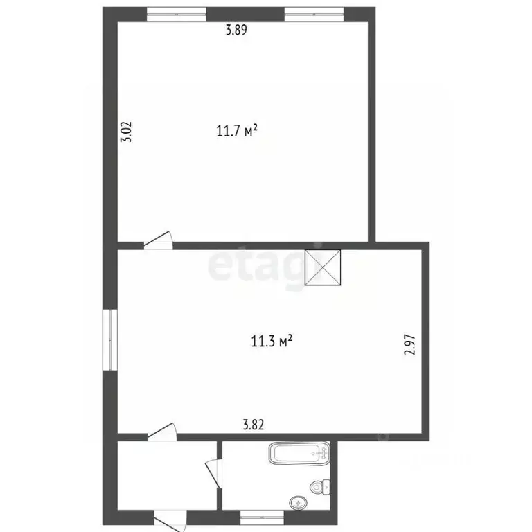 1-к кв. Севастополь ул. Батумская, 73 (30.7 м) - Фото 1