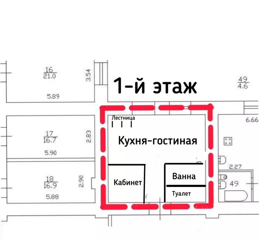 4-к кв. Санкт-Петербург просп. Стачек, 144 (74.0 м) - Фото 0