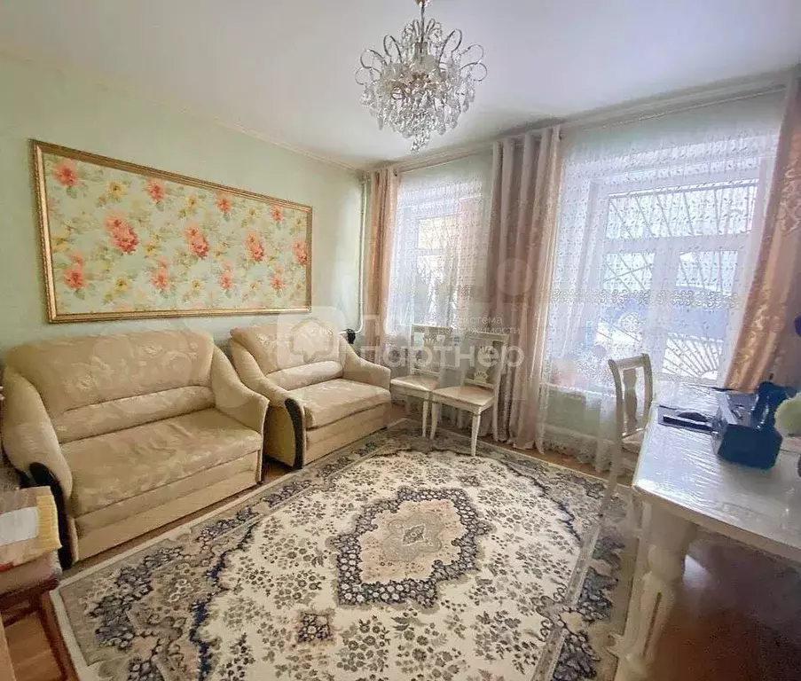 3-к. квартира, 53,7 м, 1/6 эт. - Фото 1