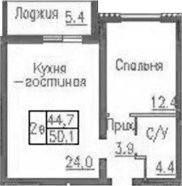 2-к кв. Новосибирская область, Новосибирский район, Мичуринский ... - Фото 2