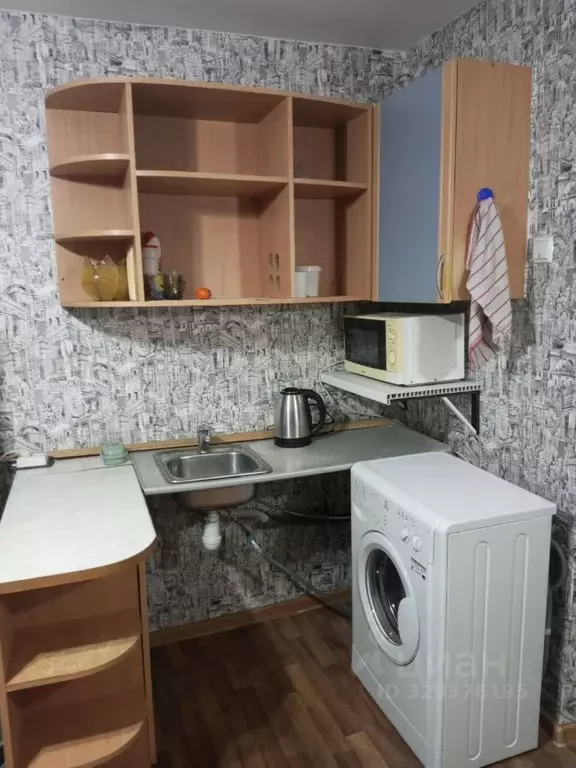 Студия Пермский край, Пермь Подлесная ул., 13 (24.0 м) - Фото 1