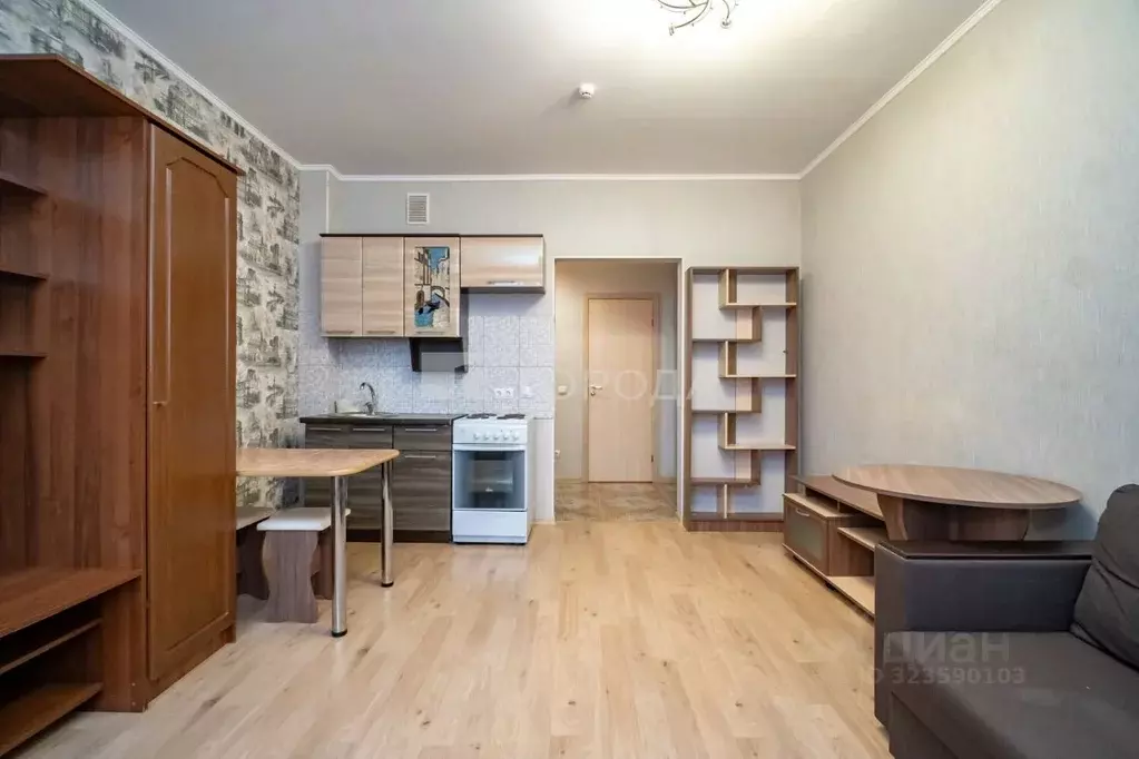 Студия Новосибирская область, Новосибирск ул. Фрунзе, 49 (28.4 м) - Фото 2