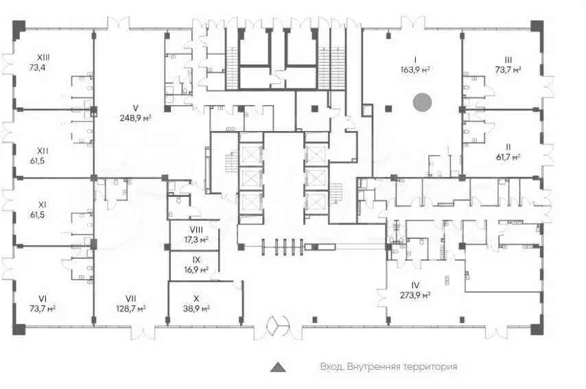 Аренда ПСН 163,9 м в БЦ «Ostankino Business Park  у м. Останкино ... - Фото 1