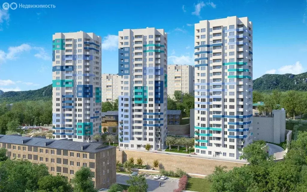 1-комнатная квартира: Сочи, микрорайон Донская, Гранатная улица, 7Ак3 ... - Фото 1