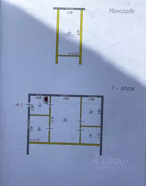 3-к кв. Пензенская область, Бессоновский район, с. Грабово Совхозная ... - Фото 2