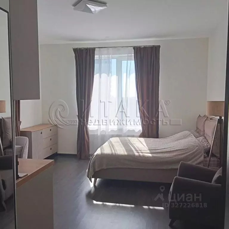 Студия Санкт-Петербург ул. Верхне-Каменская, 11к1 (26.0 м) - Фото 2