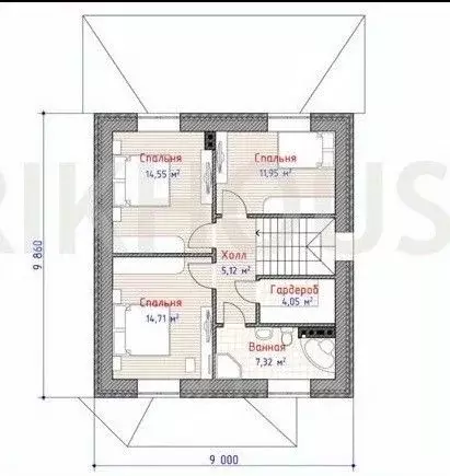 Дом в Томская область, Томский район, д. Кисловка, Ветеран-3 СНТ ул. ... - Фото 1