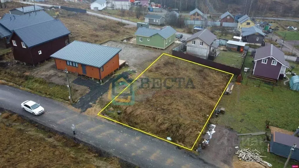 Участок в Ленинградская область, Всеволожский район, Лесколовское ... - Фото 2