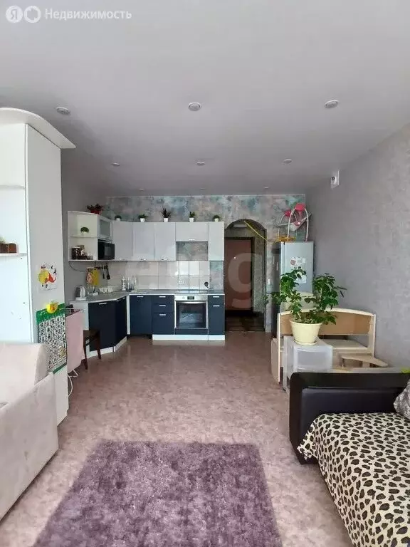 Квартира-студия: Пермь, улица Журналиста Дементьева, 48 (33 м) - Фото 0