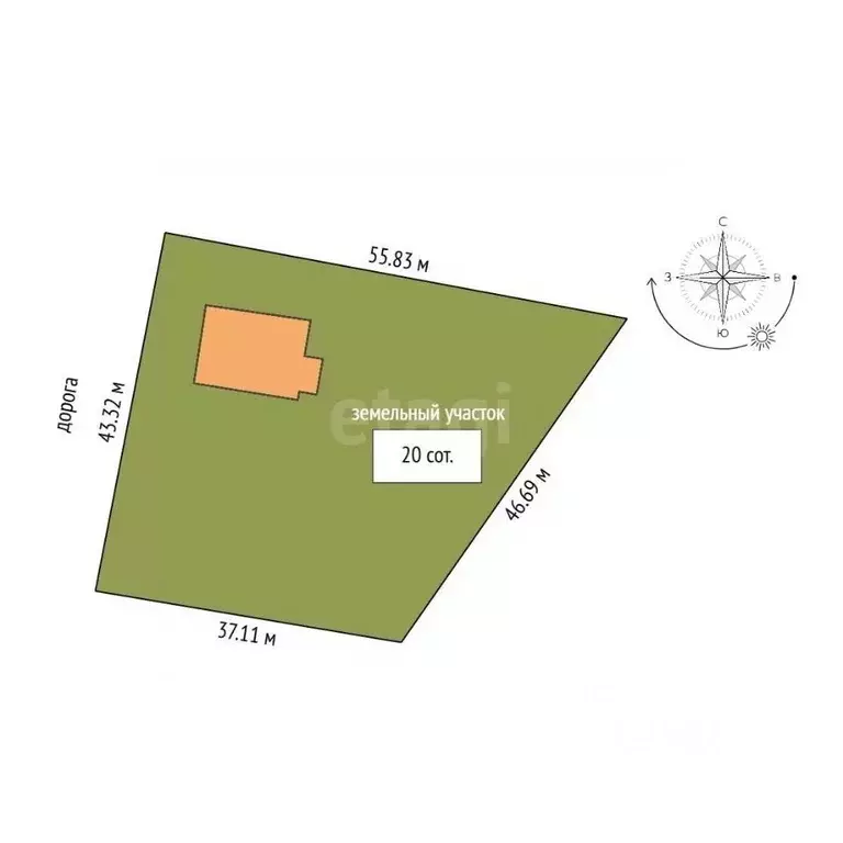 Дом в Вологодская область, Череповецкий район, д. Борисово ... - Фото 2