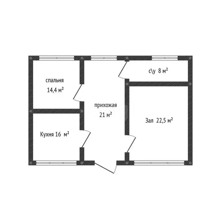 Дом в посёлок городского типа Семендер, улица Хуторянского (170 м) - Фото 2