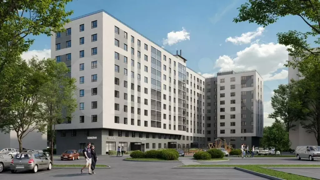 3-к. квартира, 73,8 м, 1/10 эт. - Фото 1