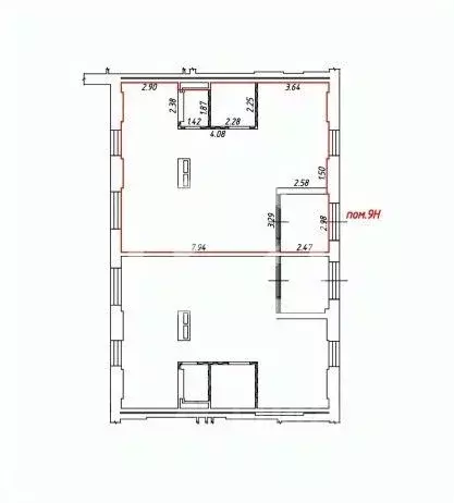 Помещение свободного назначения в Москва ул. Введенского, 5 (88 м) - Фото 2
