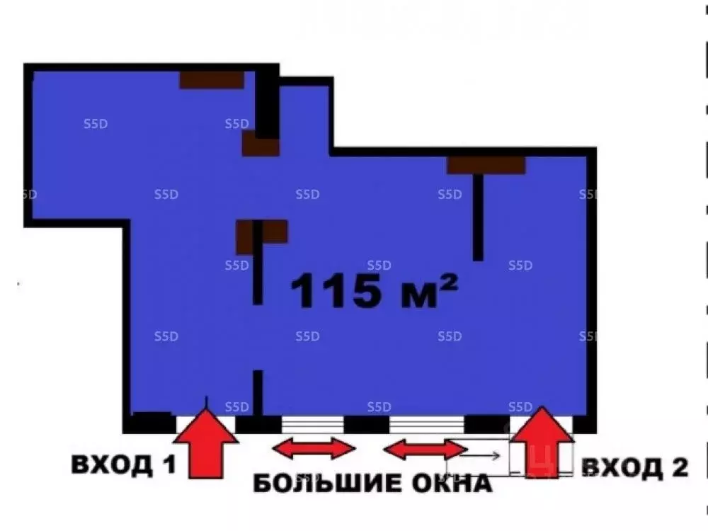 Помещение свободного назначения в Москва Тагильская ул., 2к1 (115 м) - Фото 2