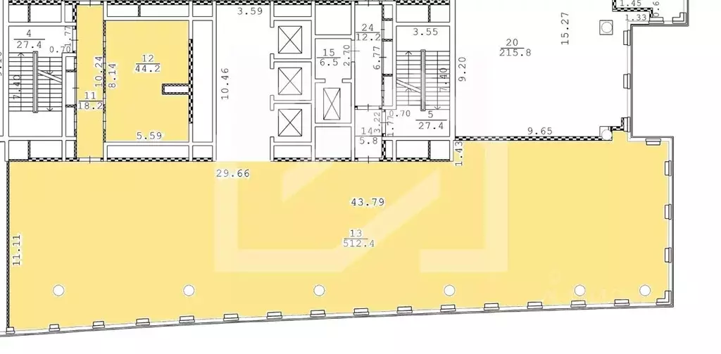 Помещение свободного назначения в Москва Ленинградский просп., 70 (664 ... - Фото 2