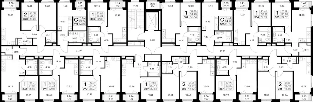 2-к кв. Ленинградская область, Ломоносовский район, Аннинское ... - Фото 2