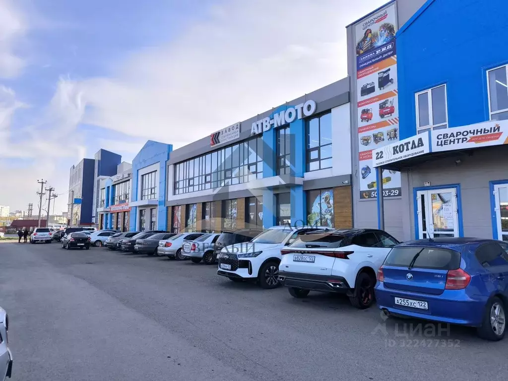Торговая площадь в Алтайский край, Барнаул ул. Попова, 165Б (275 м) - Фото 1