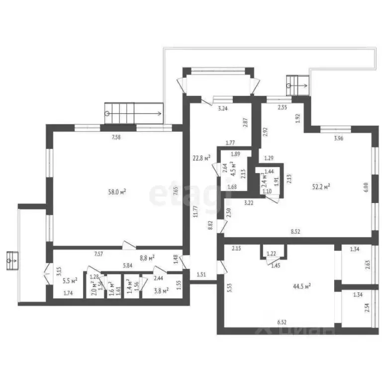 Помещение свободного назначения в Ростовская область, Батайск Речная ... - Фото 2