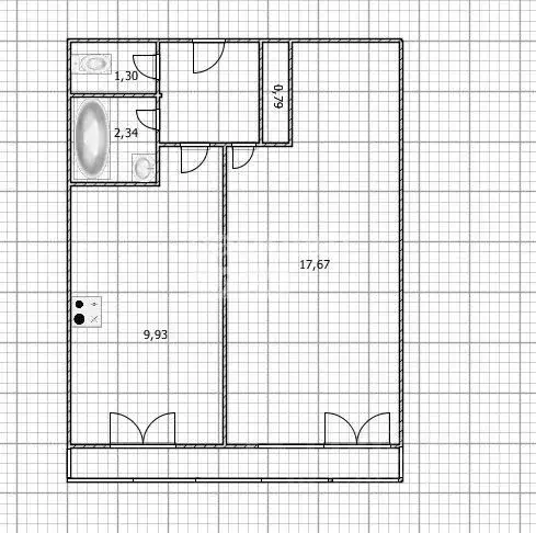 1-к кв. Ульяновская область, Ульяновск ул. Пушкарева, 54 (35.5 м) - Фото 2