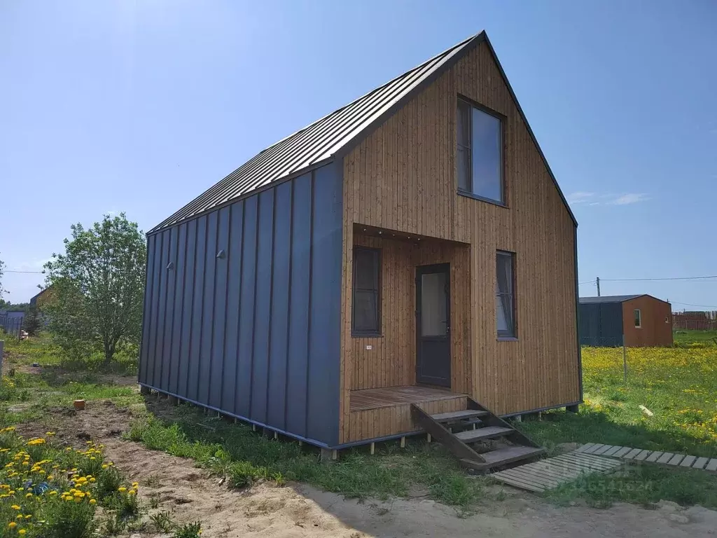 Дом в Ленинградская область, Ломоносовский район, Оржицкое с/пос, Три ... - Фото 1