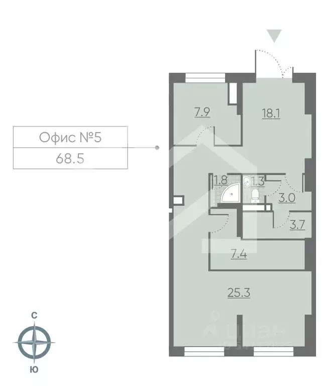 Помещение свободного назначения в Москва Производственная ул., 19Ак2 ... - Фото 2
