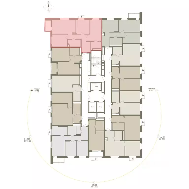 3-к кв. Башкортостан, Уфа Родина Парк жилой комплекс (81.2 м) - Фото 1