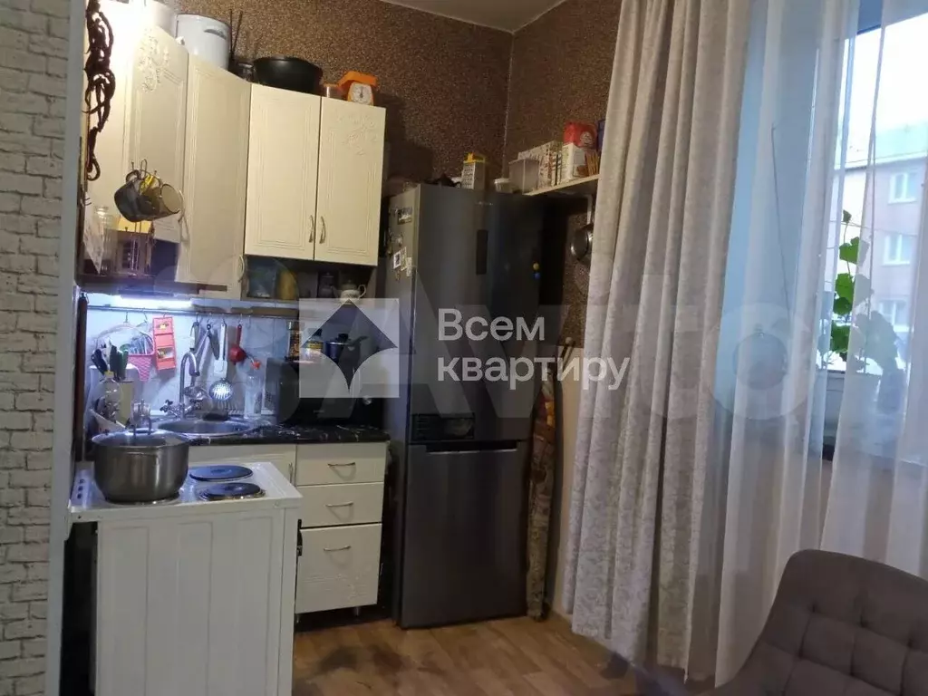 Квартира-студия, 27,4 м, 1/3 эт. - Фото 1