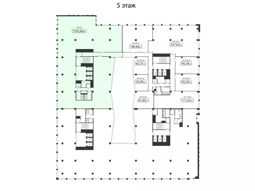 Офис в Санкт-Петербург Левашовский просп., 15 (1103 м) - Фото 2