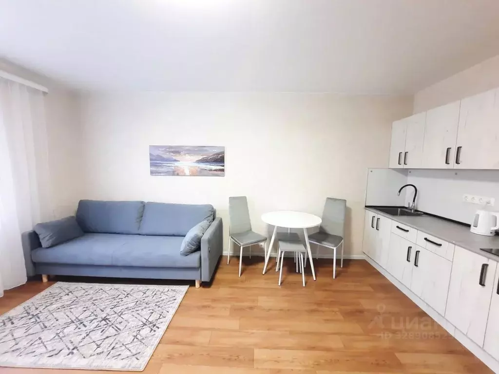 Студия Московская область, Домодедово Южный мкр, ул. Курыжова, 16 ... - Фото 1