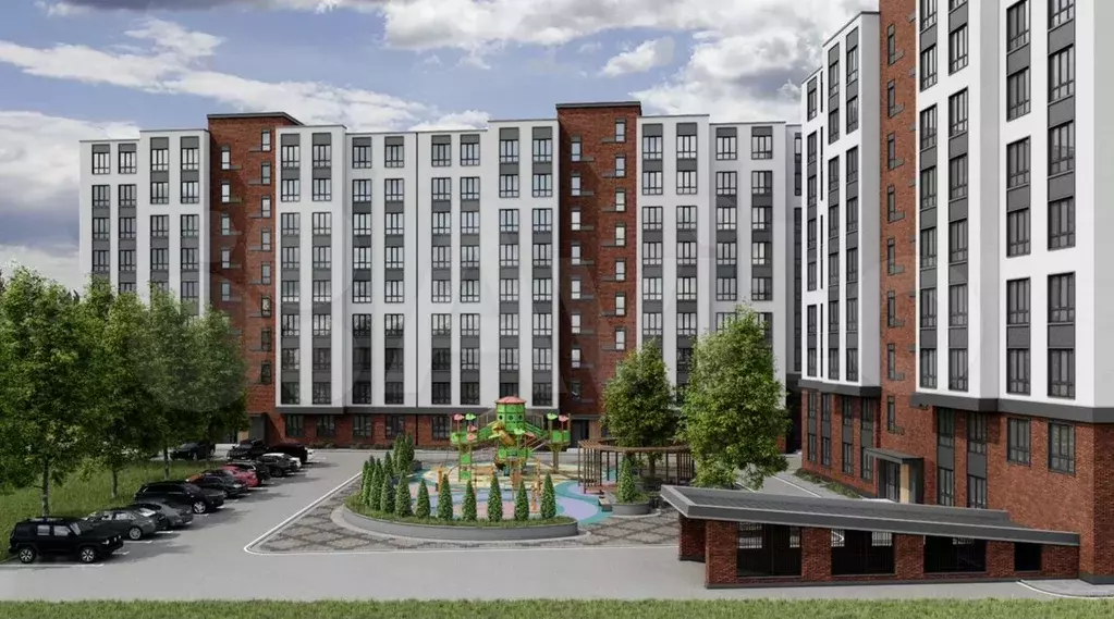1-к. квартира, 40,8 м, 4/9 эт. - Фото 1