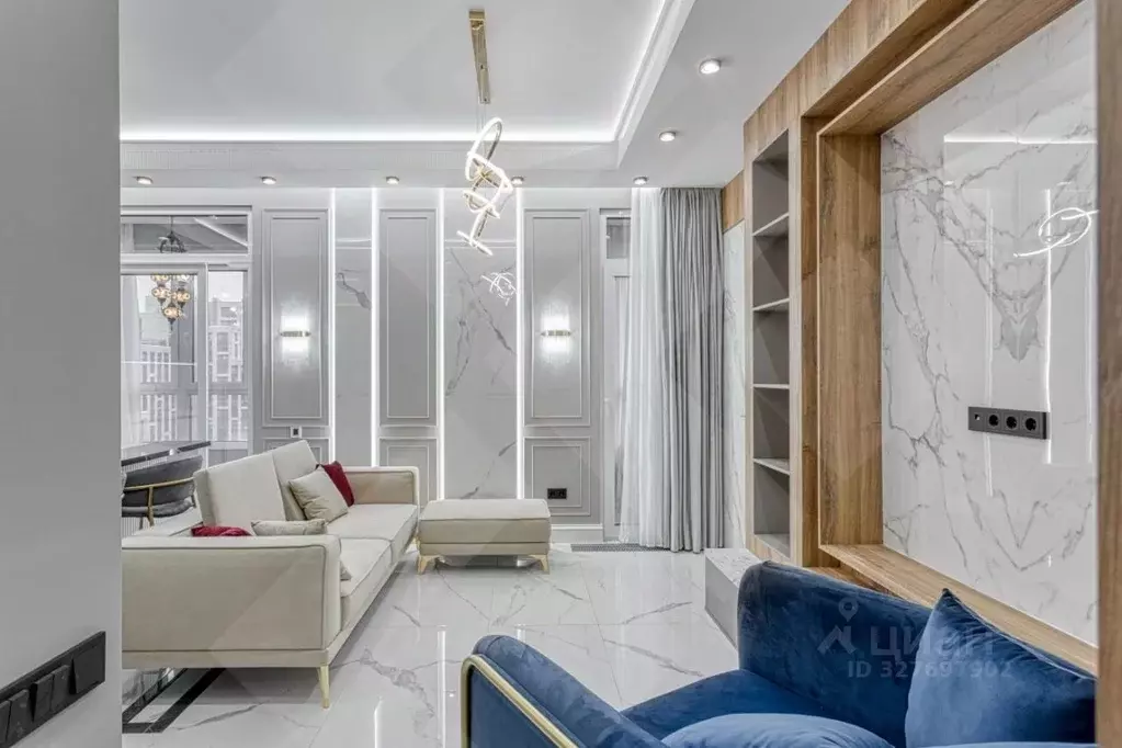 3-к кв. Москва Мантулинская ул., 9к5 (85.0 м) - Фото 2