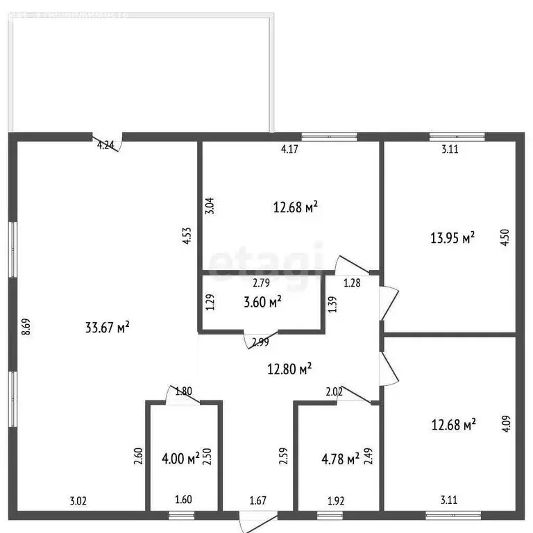 Дом в Воскресенск, микрорайон Фетровой фабрики (100 м) - Фото 2