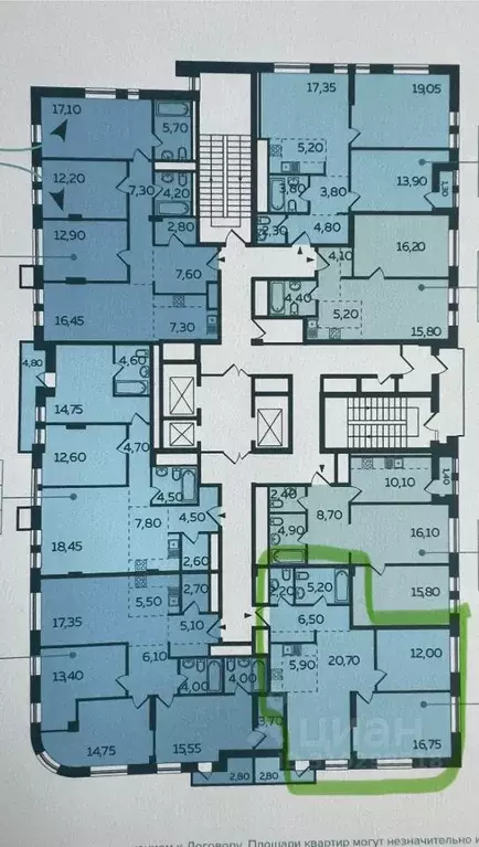 3-к кв. Московская область, Люберцы ул. Кирова, 11 (71.2 м) - Фото 1