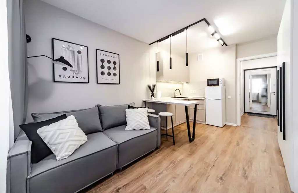 Студия Санкт-Петербург ул. Пахомовская, 10к3 (20.5 м) - Фото 2