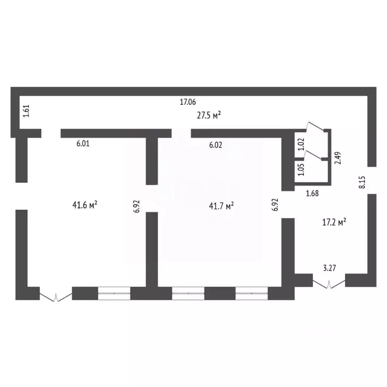 Помещение свободного назначения в Тюменская область, Тюмень ул. ... - Фото 1