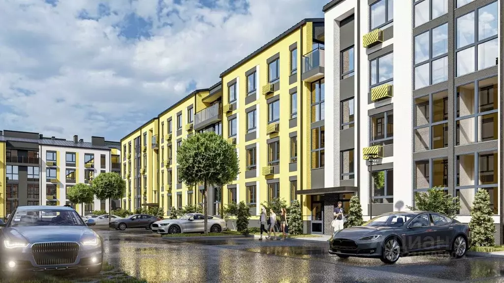 2-к кв. Калининградская область, Зеленоградск  (60.48 м) - Фото 2