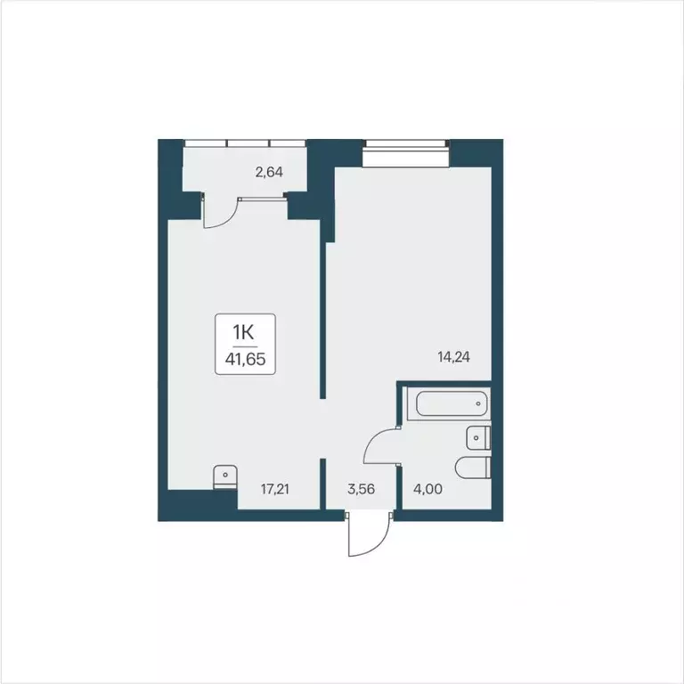 1-к кв. Новосибирская область, Новосибирск ул. Дуси Ковальчук, 385 ... - Фото 1