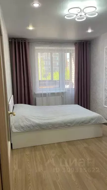 1-к кв. Татарстан, Казань ул. Рауиса Гареева, 102к2 (34.0 м) - Фото 1