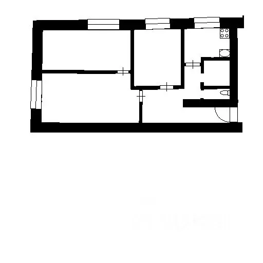 1-к кв. Башкортостан, Уфа ул. Гафури, 56 (40.0 м) - Фото 2