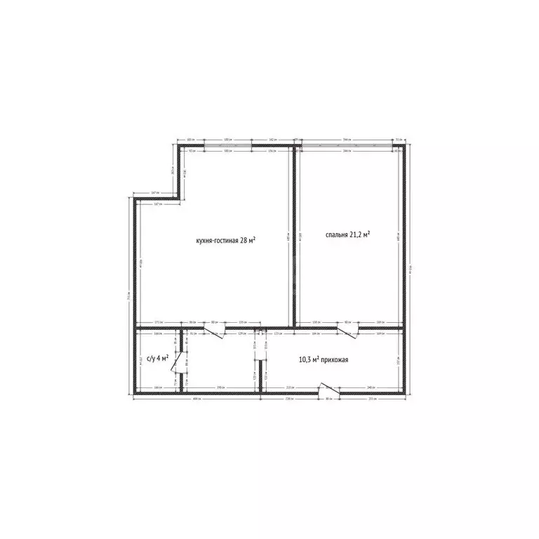 1-комнатная квартира: Махачкала, Магарамкентская улица, 44 (63.5 м) - Фото 1