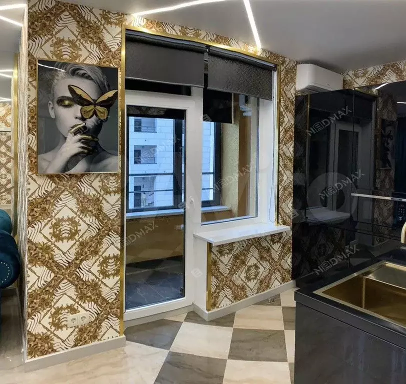 1-к. квартира, 45 м, 2/11 эт. - Фото 1
