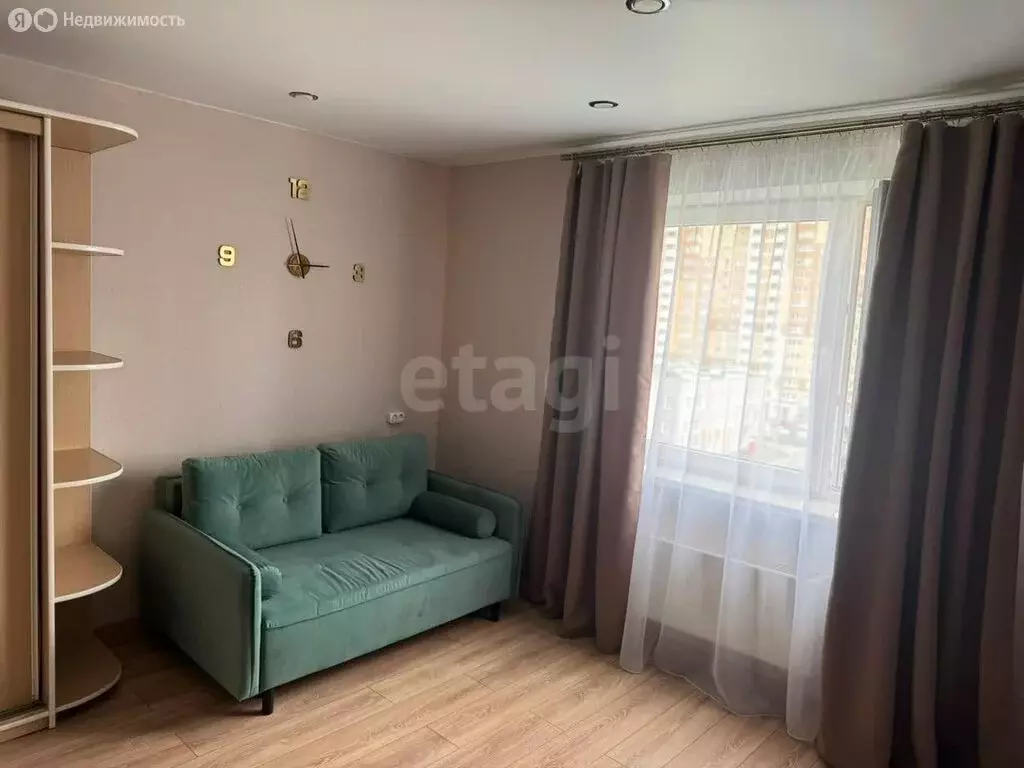 Квартира-студия: Домодедово, микрорайон Южный, улица Курыжова, 32 (25 ... - Фото 2