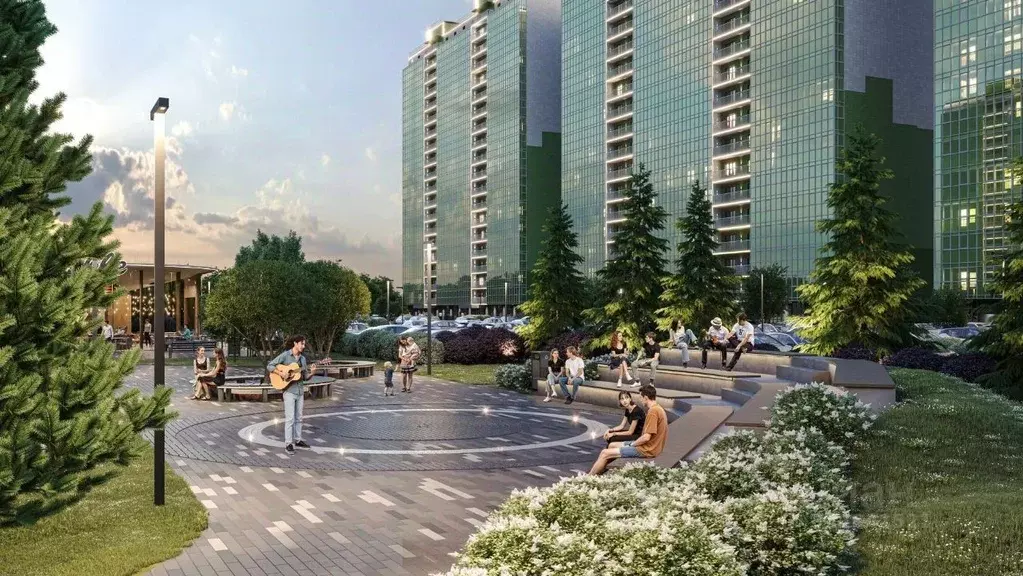 2-к кв. Красноярский край, Красноярск Нанжуль-Солнечный мкр, Аллея ... - Фото 2