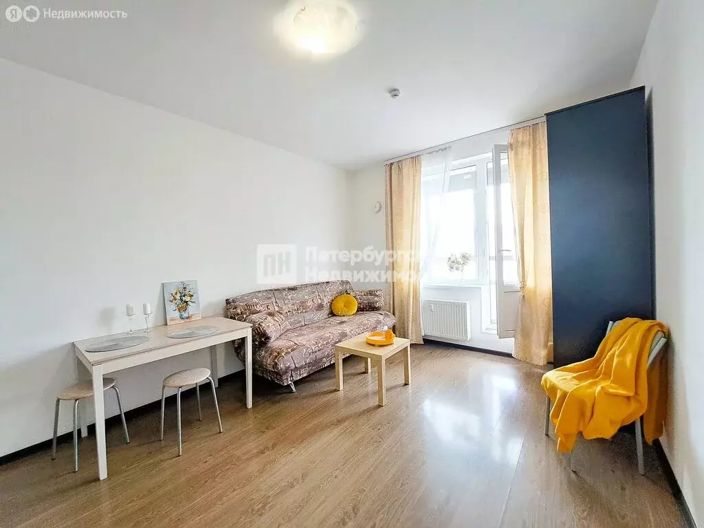 Квартира-студия: Кудрово, Английская улица, 3к4 (29 м) - Фото 0