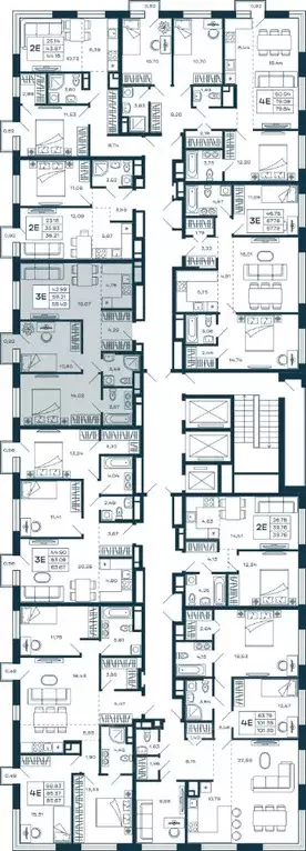 2-к кв. Московская область, Красногорск Центральная ул., 68А (59.49 м) - Фото 1