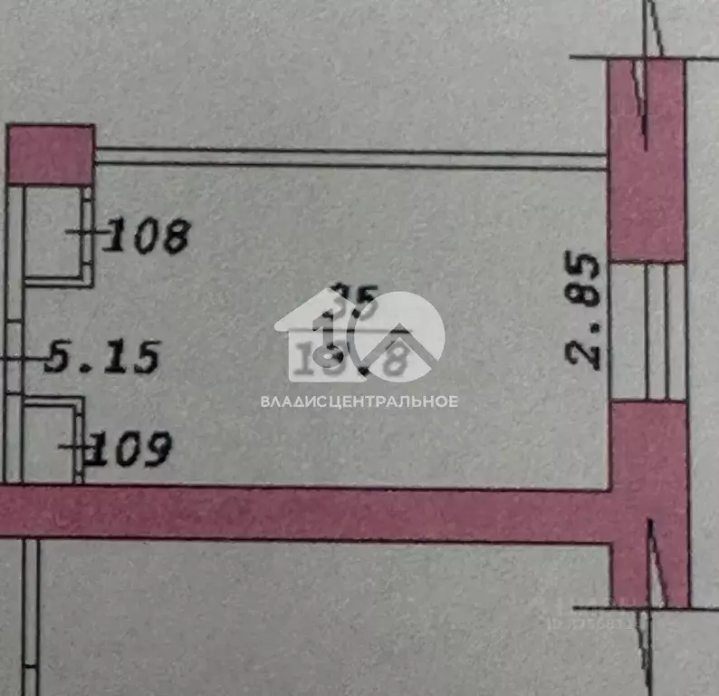 Комната Новосибирская область, Новосибирск ул. Титова, 13 (14.3 м) - Фото 1