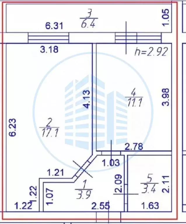 1-к кв. Ставропольский край, Ессентуки ул. Фридриха Энгельса, 63/4 ... - Фото 2