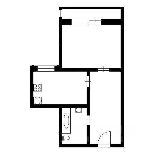 1-к кв. Воронежская область, Воронеж бул. Олимпийский, 12 (40.3 м) - Фото 2