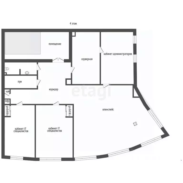 Офис в Пермский край, Пермь ул. Пушкина, 1 (725 м) - Фото 2